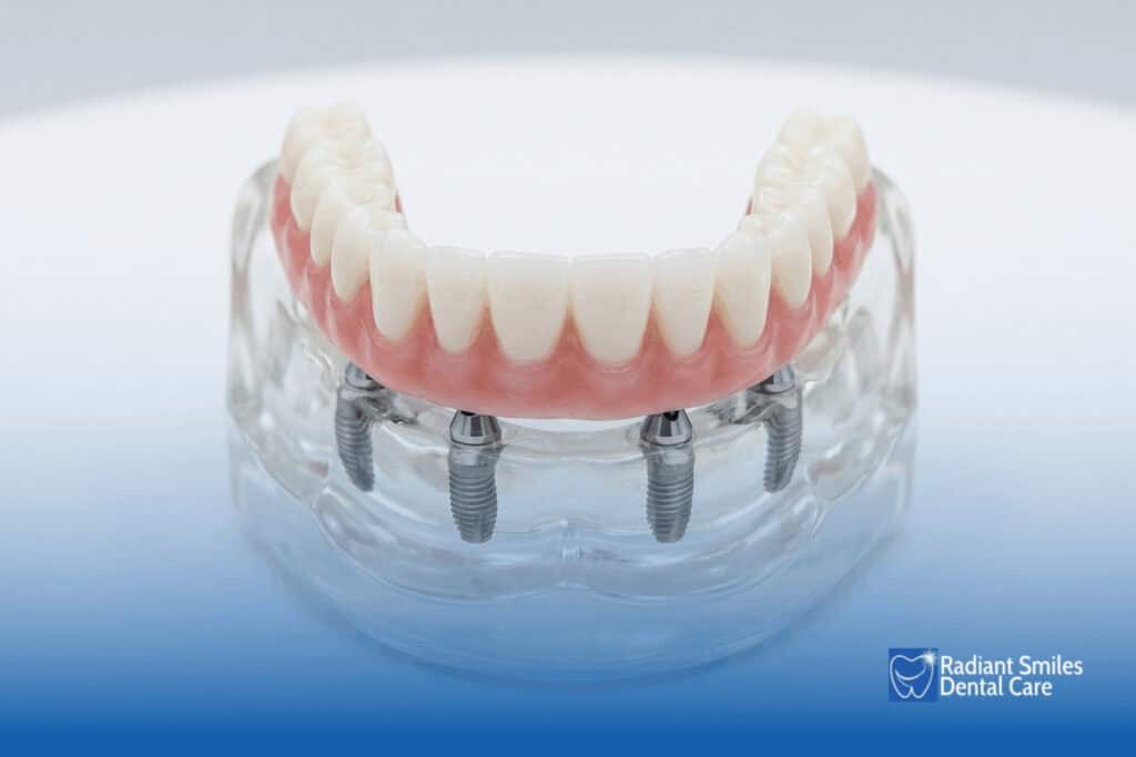 what are all on 4 dental implants